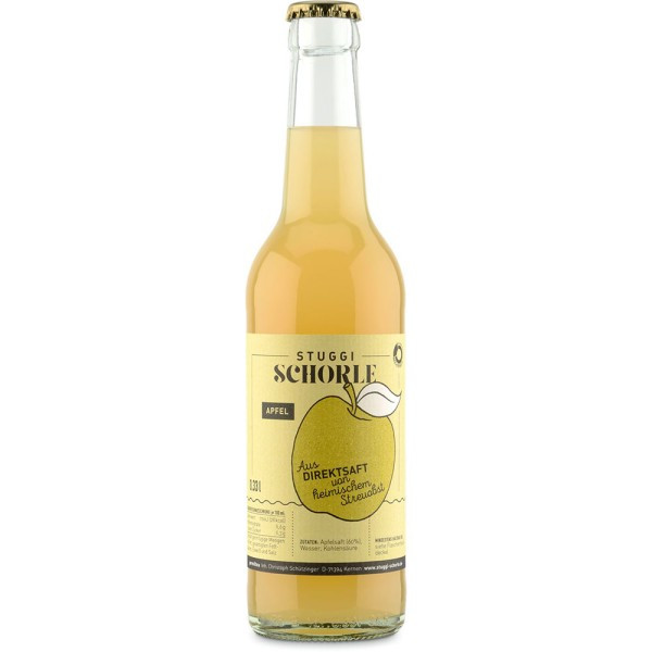 Stuggi Apfelschorle 330ml MW-F