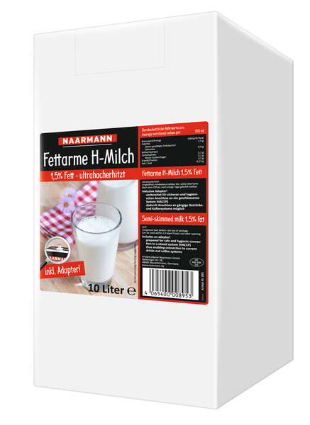 NM-Milch 1,5% 10l Bag Adapter