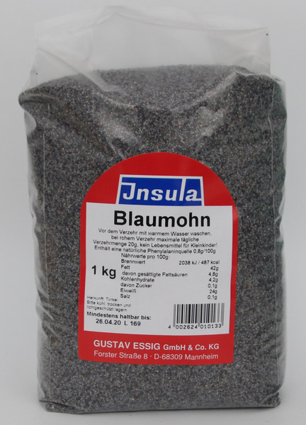 Iu Blaumohn 1000g