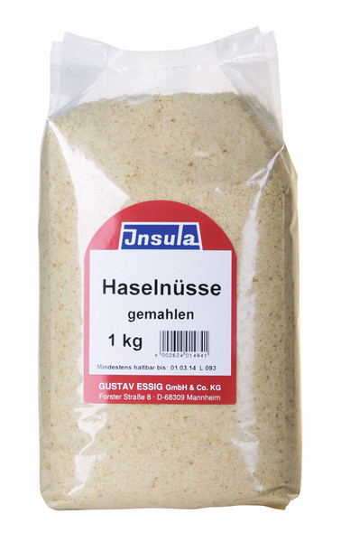 Iu Haselnüsse gemahlen 1000g