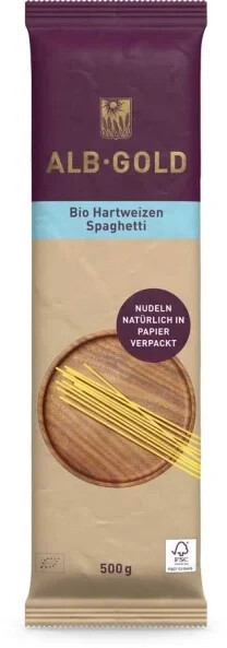 AG Bio Spaghetti 500g vegan BW