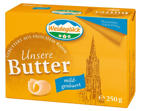 WG Markenbutter gesäu. 250g BW