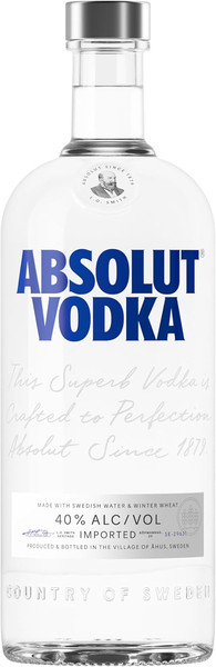 Per Absolut Vodka 3l Flasche