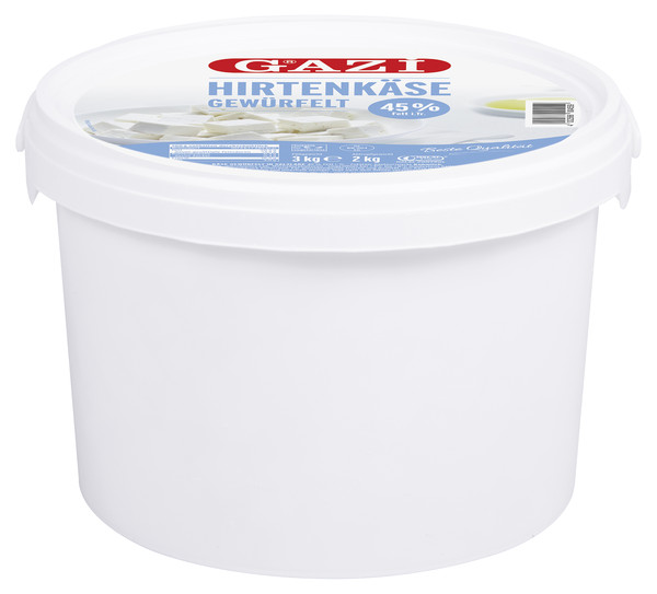 D Hirtenkäse gewürfelt 2Kg BW