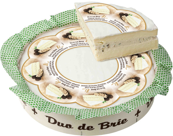 F Duo de Brie Trüffel 62%1,3kg
