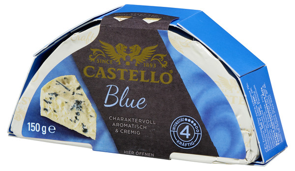 DK Blue Castello 72% 150g WK