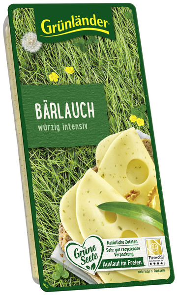 Grünländer Bärlauch Scheiben