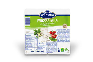 Go Mozzarella Scheiben 2x250g