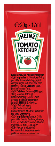 Hz Tomato Ketchup 100x17ml