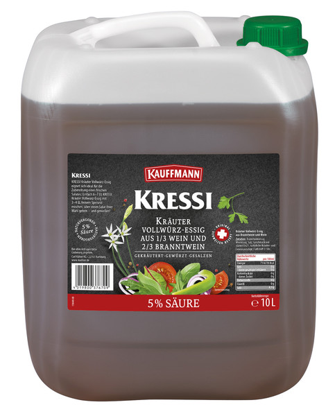 Kü Kressi Kräuteressig 10l 5%