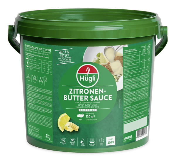 Hüg Zitronenbuttersauce 4kg