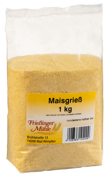Fß Maisgrieß Polenta 1kg