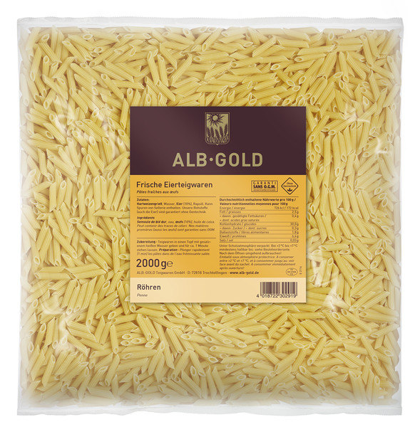 AG Röhren frisch mit Ei BW