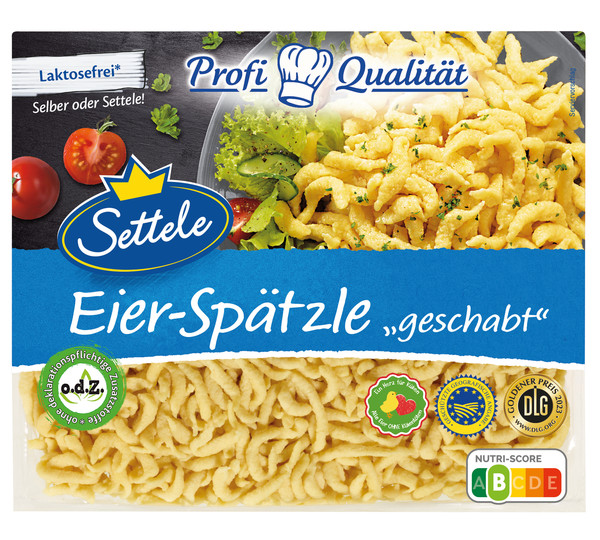 Set Eier-Spätzle geschabt 2,5k