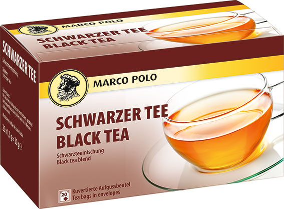 MP Schwarzer Tee kuvertiert