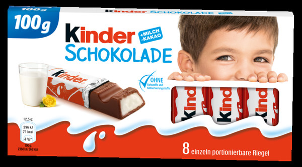Fe Kinder Schokolade 100g