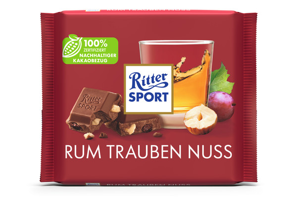 Ri RitterSport RumTrauben 100g