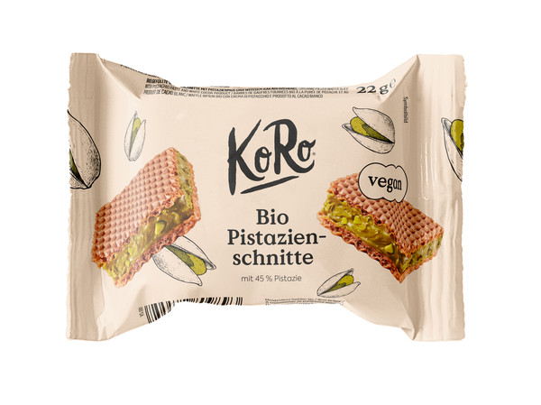 Kor Bio  Pistazienschnitte 22g