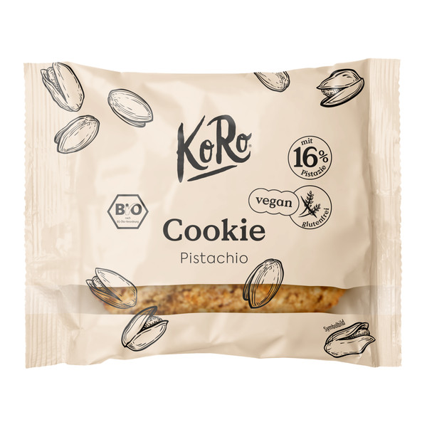Kor Bio Cookie Pistazie 16% 50