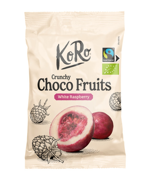 Kor ChocoFruits WhiteRasperry