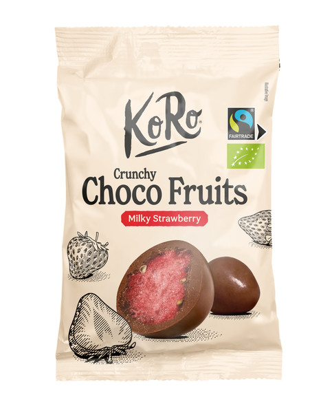 Kor ChocoFruits MilkStrawbe 50