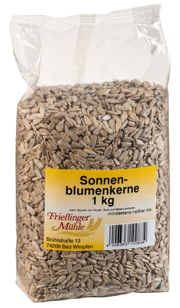Fß Sonnenblumenkerne 1000g