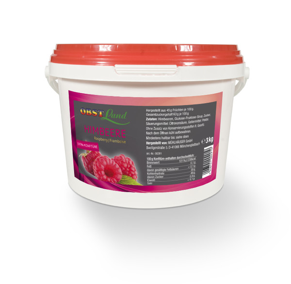 Müh  Konfitüre ex.Himbeere 3kg