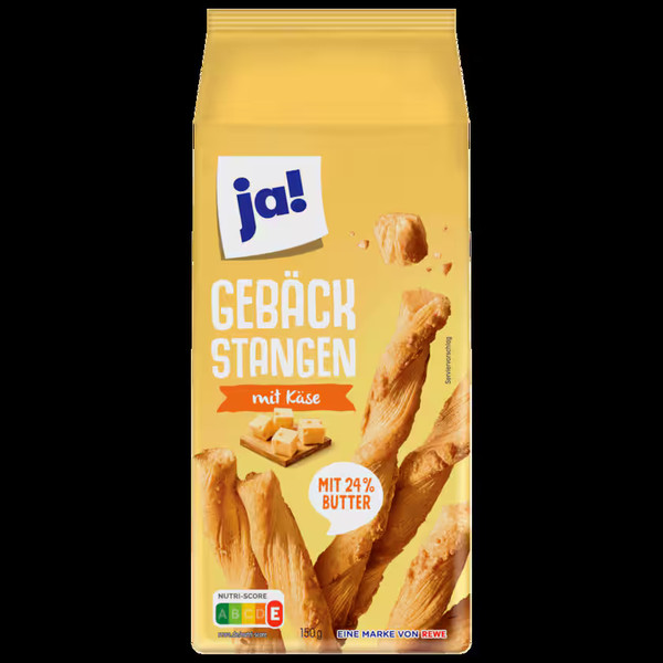 Ja! Käse-Gebäckstangen 150g