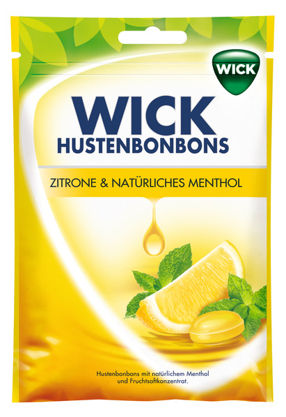 Wick Zitrone + Menthol 72g