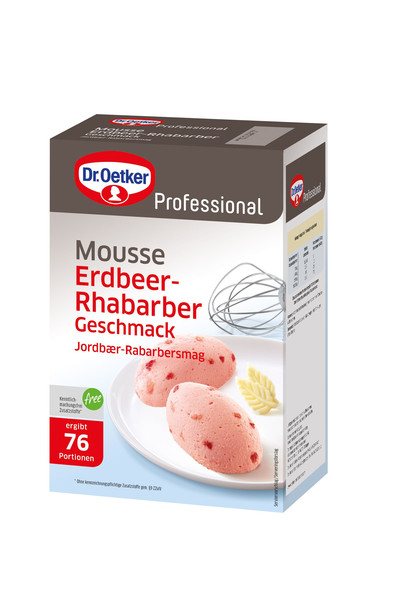Oe Mousse Erdbeer/Rhabarber