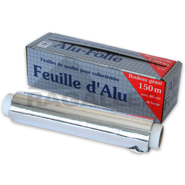 Aluminiumfolie 150x30cm 12mµ