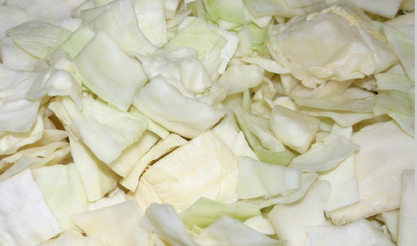 Weißkohl 20mm Würfel  2,5kg